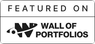 Featured on Wall of Portfolios 2026 silver badge